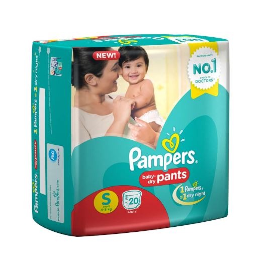 Pampers Diaper Pants S-20Pcs