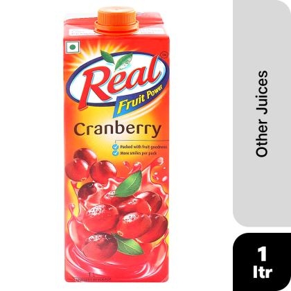 Real Cranberry Juice 1L