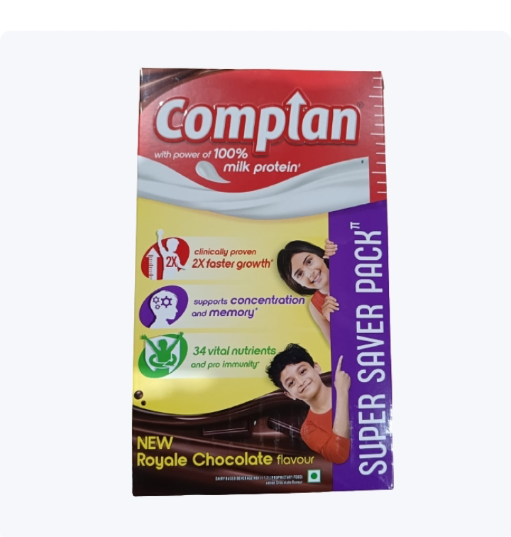 Complan New Royal Chocolate Health Drinl Rifill Pack 1kg