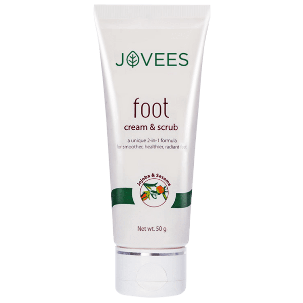 JOVEES HERBAL Jovees Herbal Foot Care Cream & scrub |Unique 2-in-1 Formula - 100g