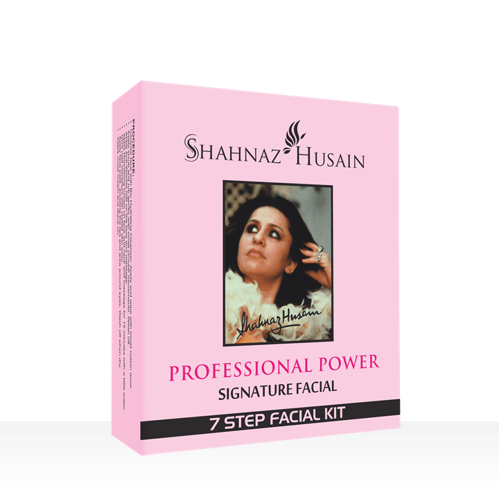 Shahnaz Husain Professional Power Signature Facial Steps- 7 Step Facial Kit