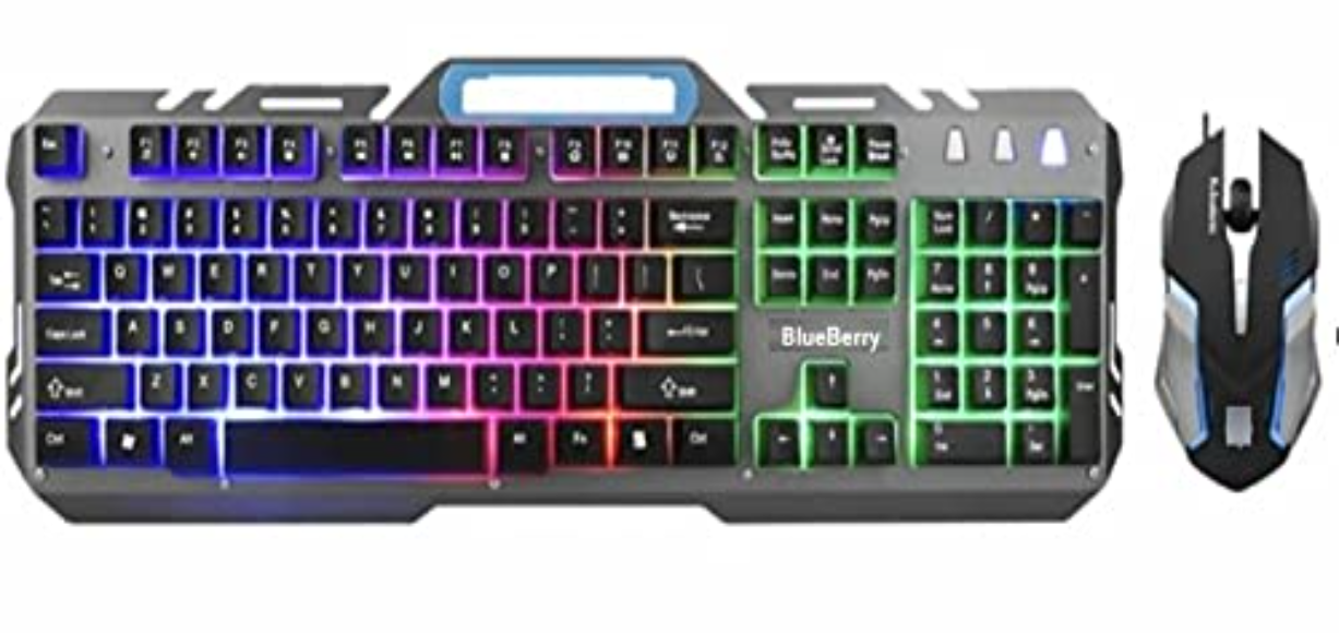 RPM Euro Games Gaming Keyboard Wired USB Gaming Keyboard (Black