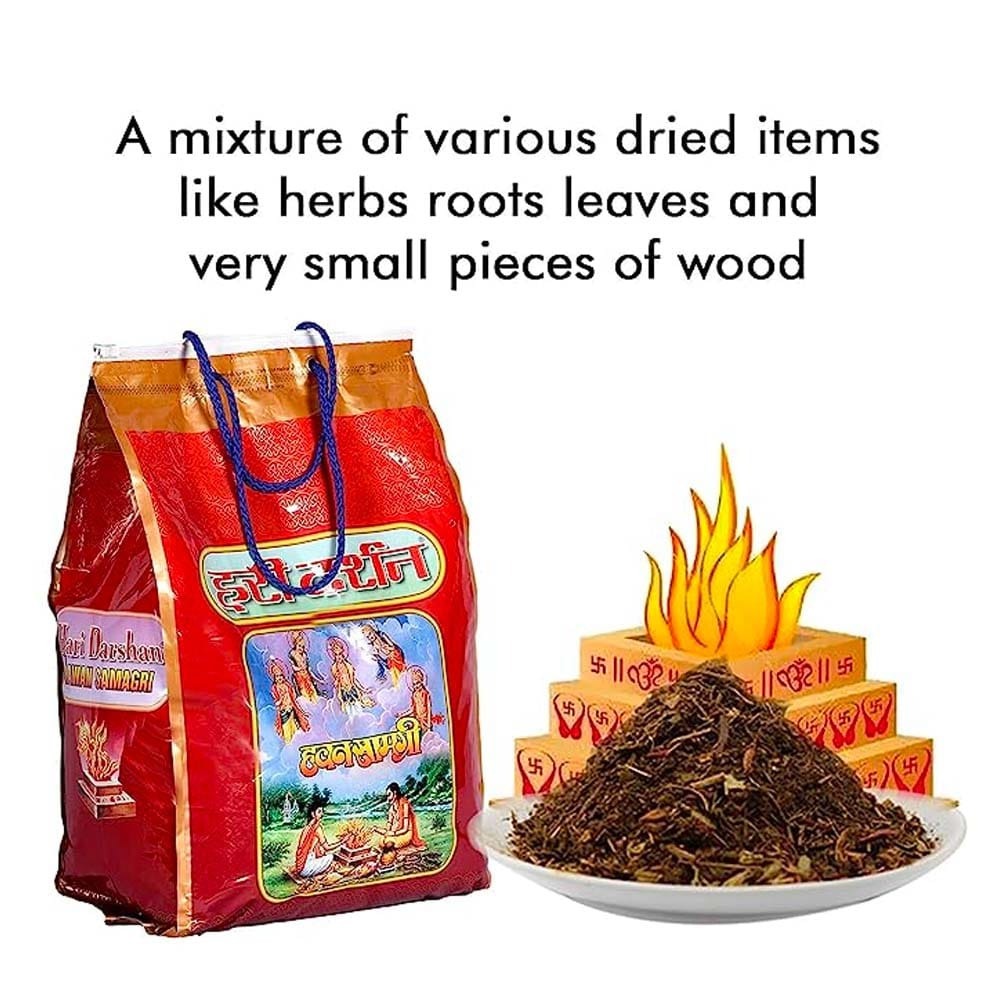 Hawan Samagri - Used in Havan / Yagna that carry Offerings and Prayers directly to the Deities - 5kg