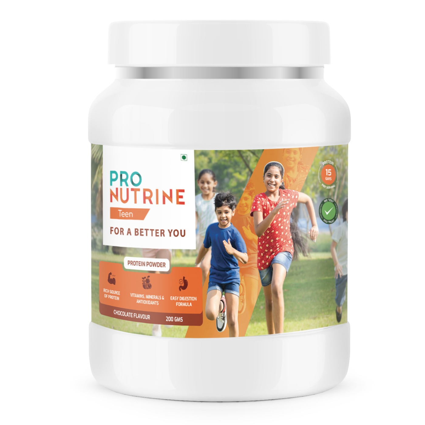 Pro Nutrine Teen Protein Powder For Teen's Energy Stamina & Concentration with Vitamin