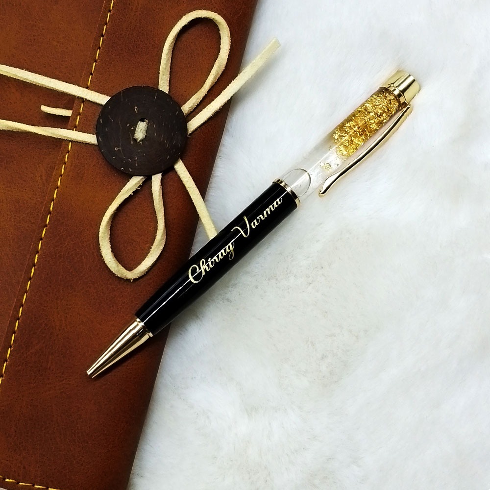 Golden Zari - Metal Pen