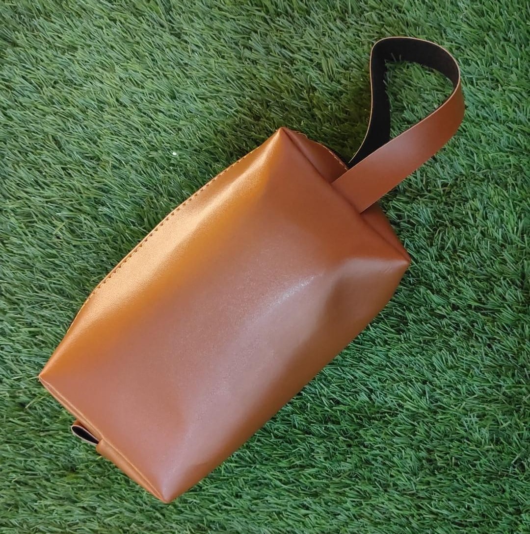 Travel Pouch - Tan Brown