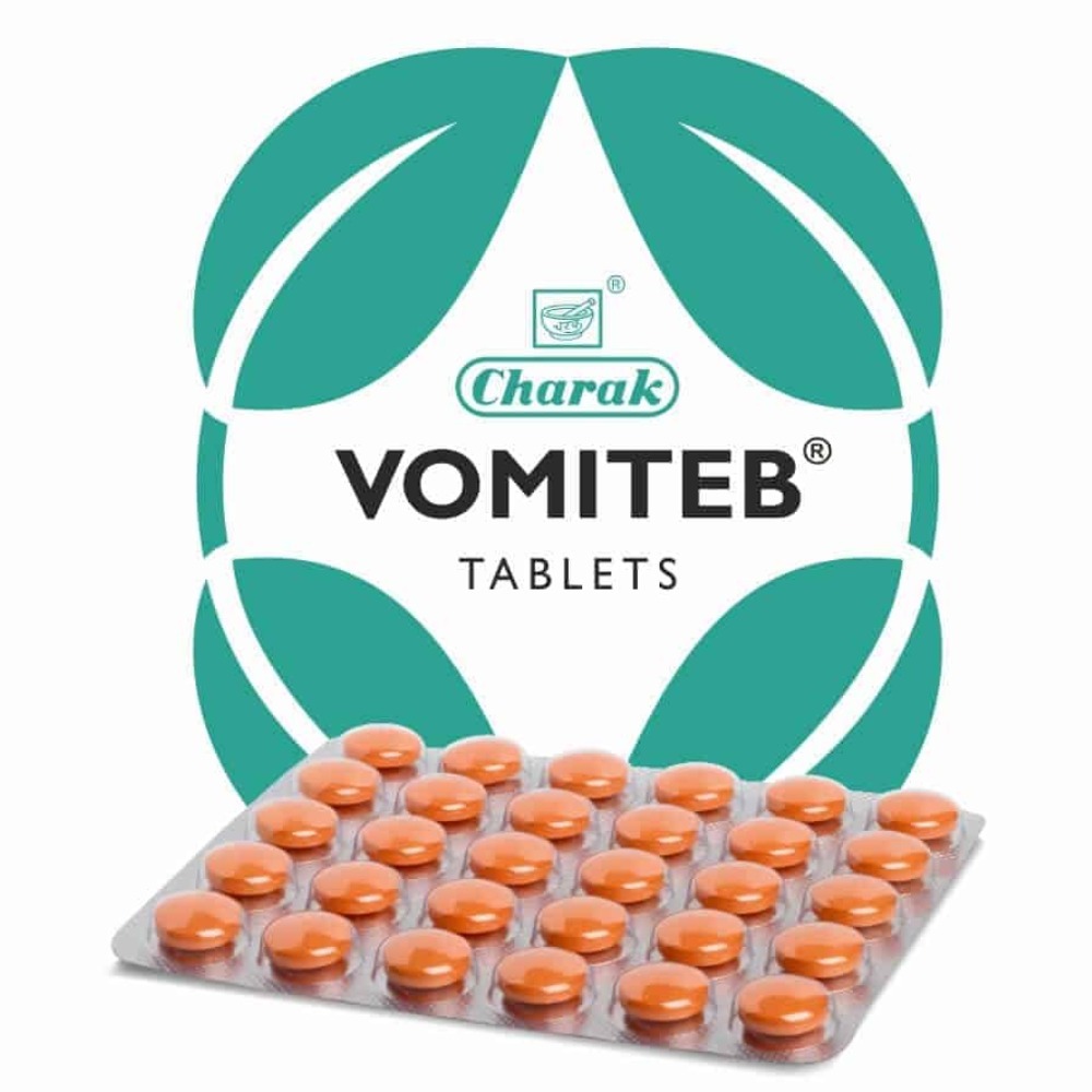 Charak Vomiteb Tablet (30tab)