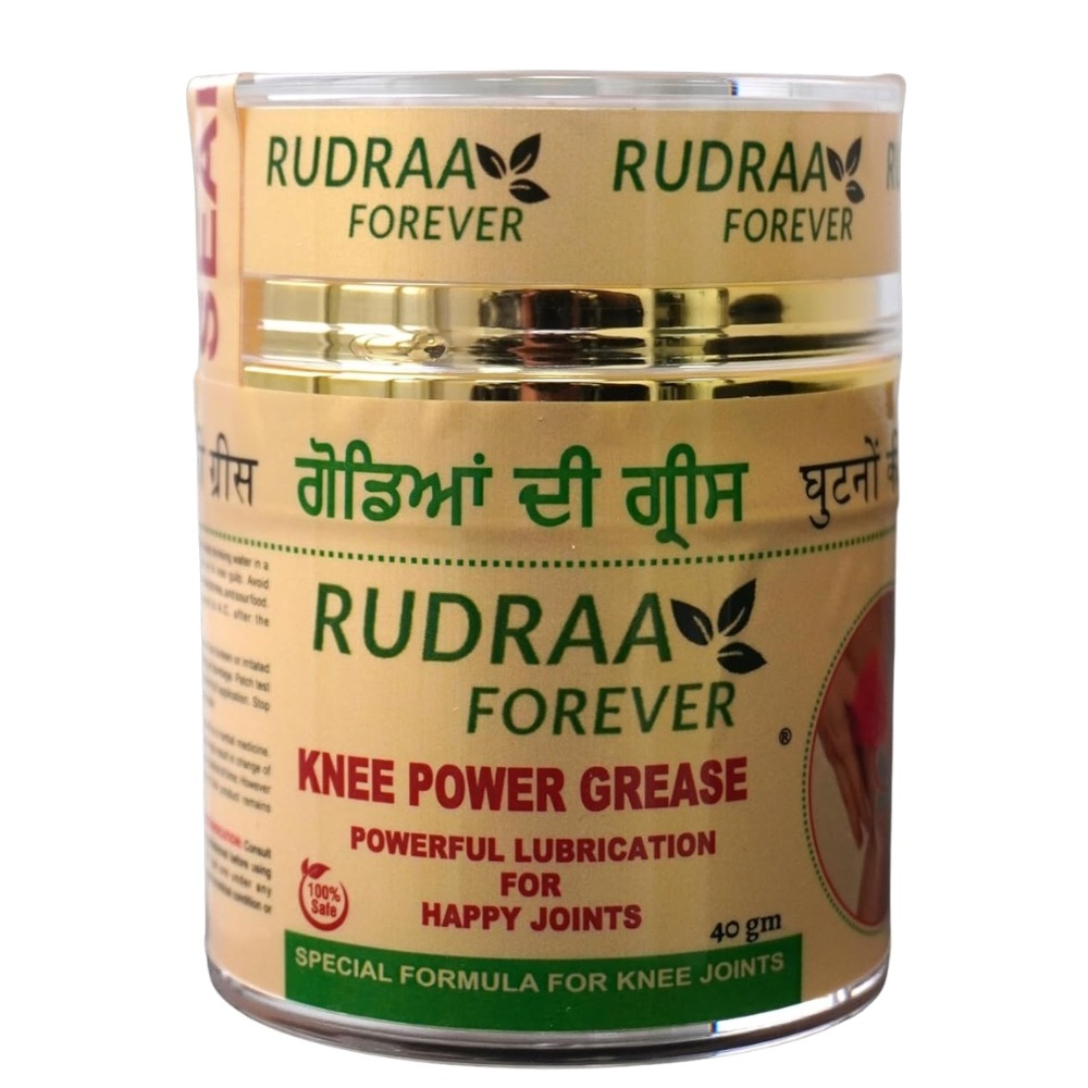 Rudraa Forever Knee power Grease (40gm) Deep Joint Lubrication & Pain Relief