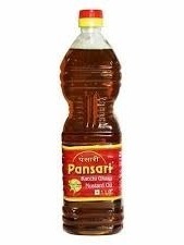 Pansari Kacchi Ghani Mustard Oil - 1Ltr