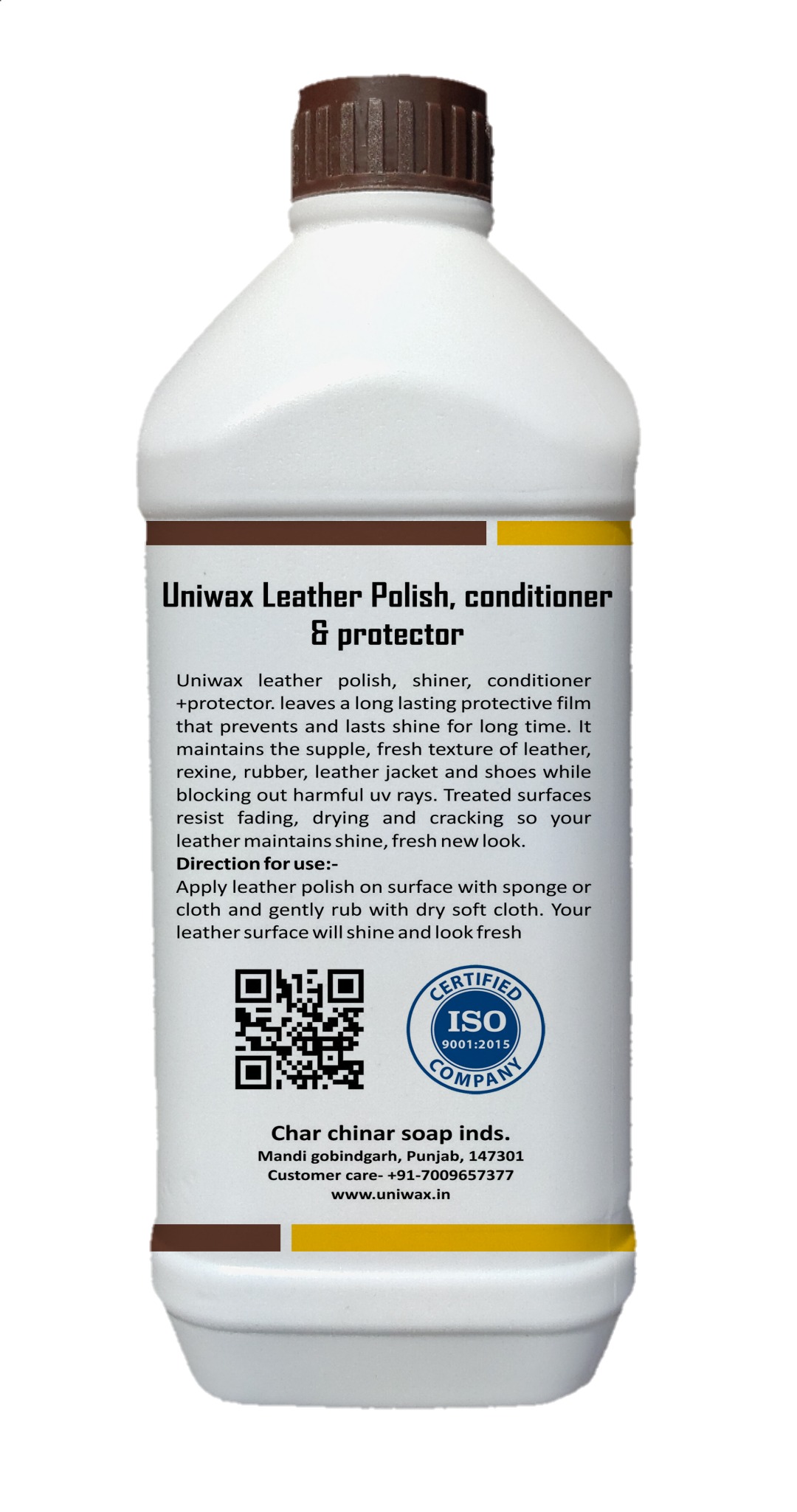 uniwax leather polish / leather conditioner natural color - 1kg