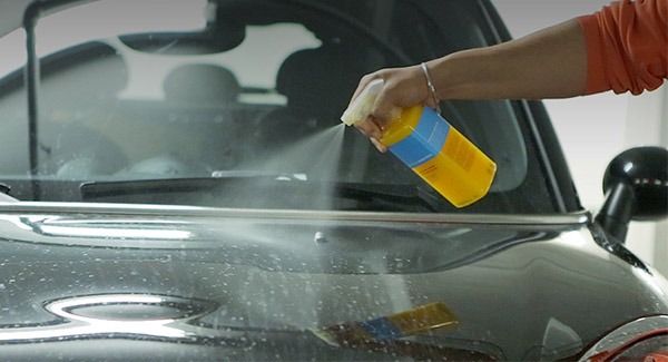 Uniwax Drywash Or Waterless Car Wash With Wax Concentrate Rinseless Car Wash, Eco Friendly Quick Detailer Spray, Exterior Car Cleaning