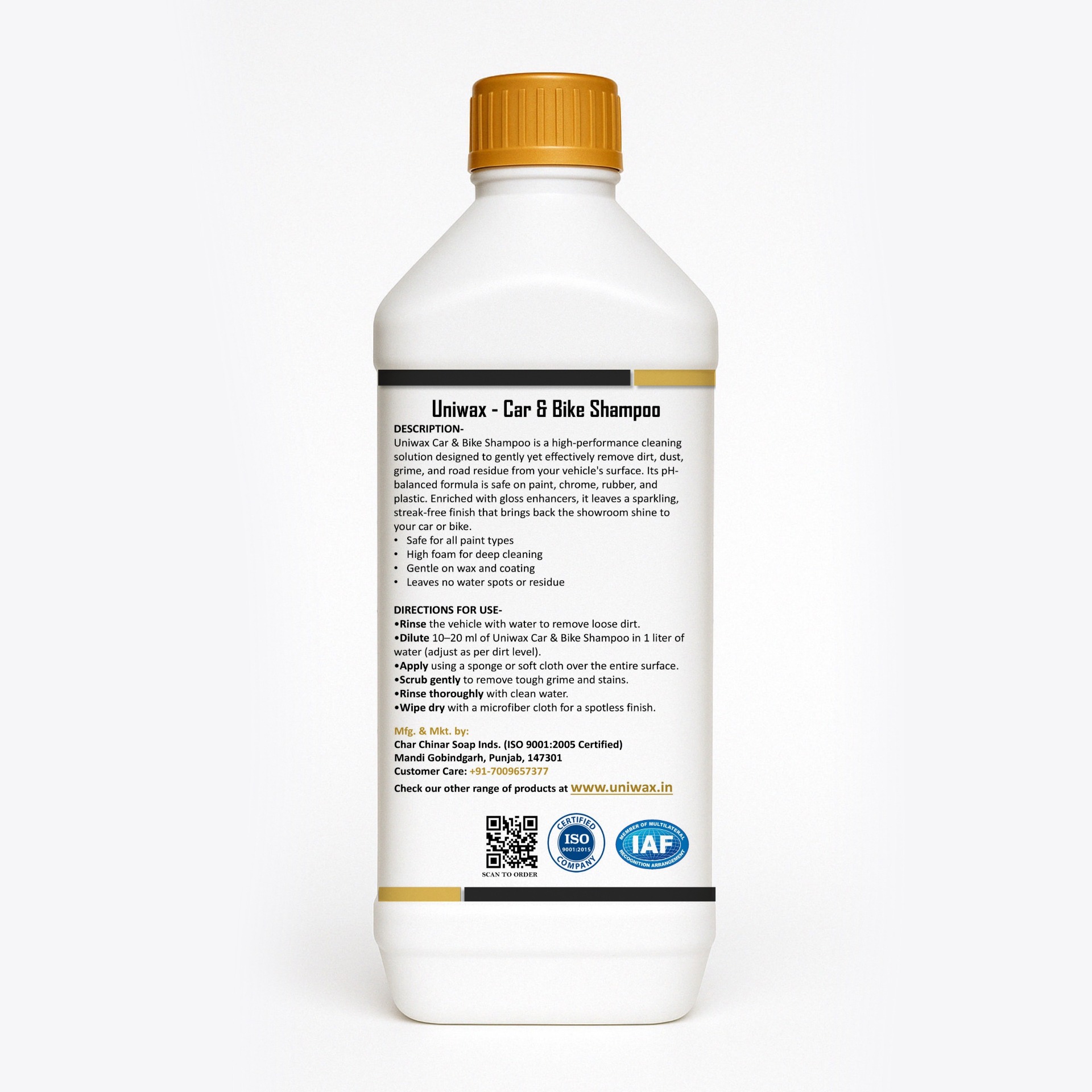 Car Bike Shampoo – Deep Cleaning, Streak-Free Shine