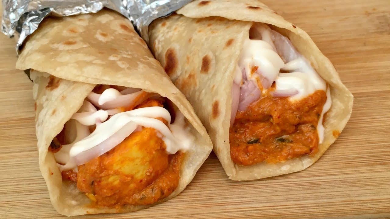 Paneer Makhani Roll