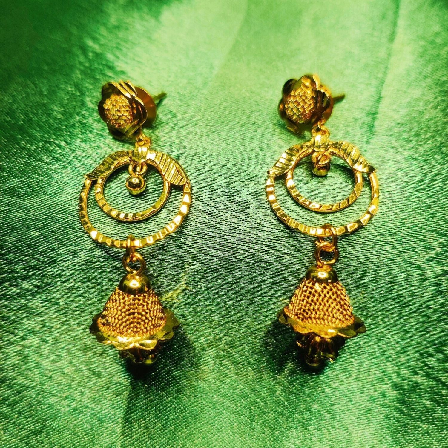 Namyara Micro Gold Hanging Earrings