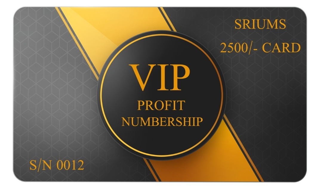 VIP PROFIT NUMBERSHIP 