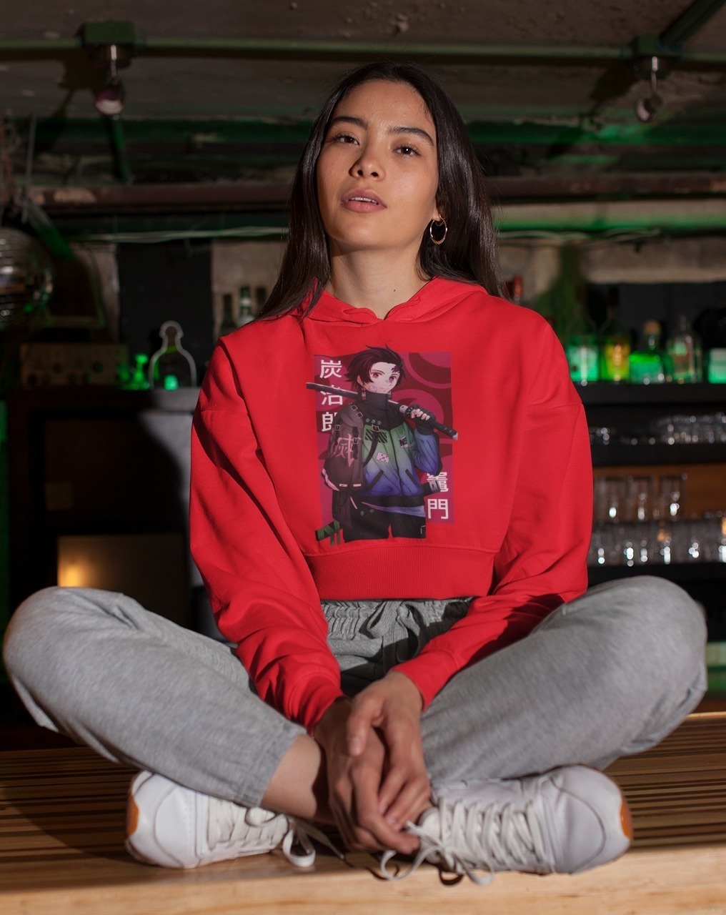 Stun Life Co. Crop Hoodies - Purple Red - Red, XS, All India Delivery in 3-5 Days, 7 Days Easy Returns