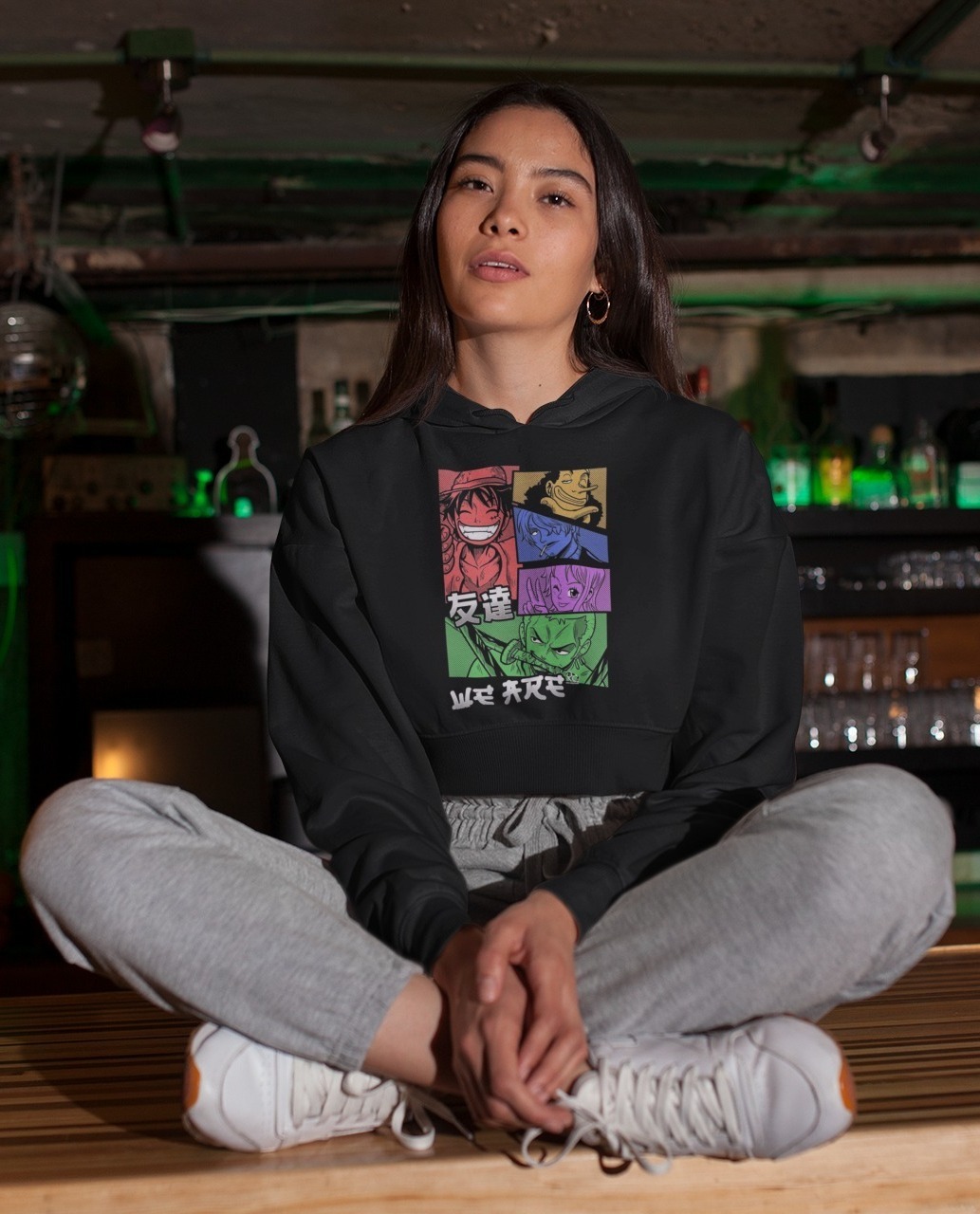 Stun Life Co. Crop Hoodie - We Are - Black, XS, All India Delivery in 3-5 Days, 7 Days Easy Returns