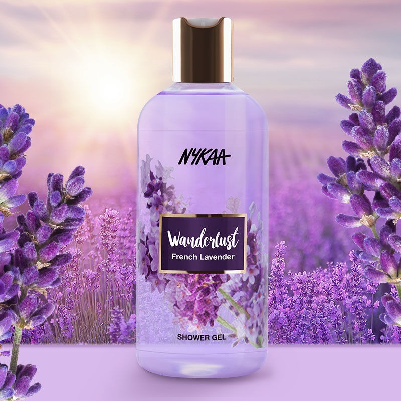 Nykaa Wanderlust French Lavender Bodywash- Infused with