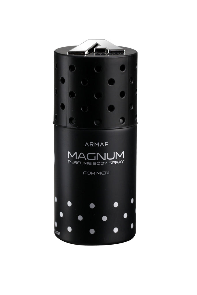 Armaf Magnum Black A2 Perfumed Body Deodorant Spray For Men, 250 ml