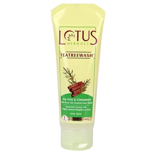 Lotus Tea Tree Facewash - 80gm