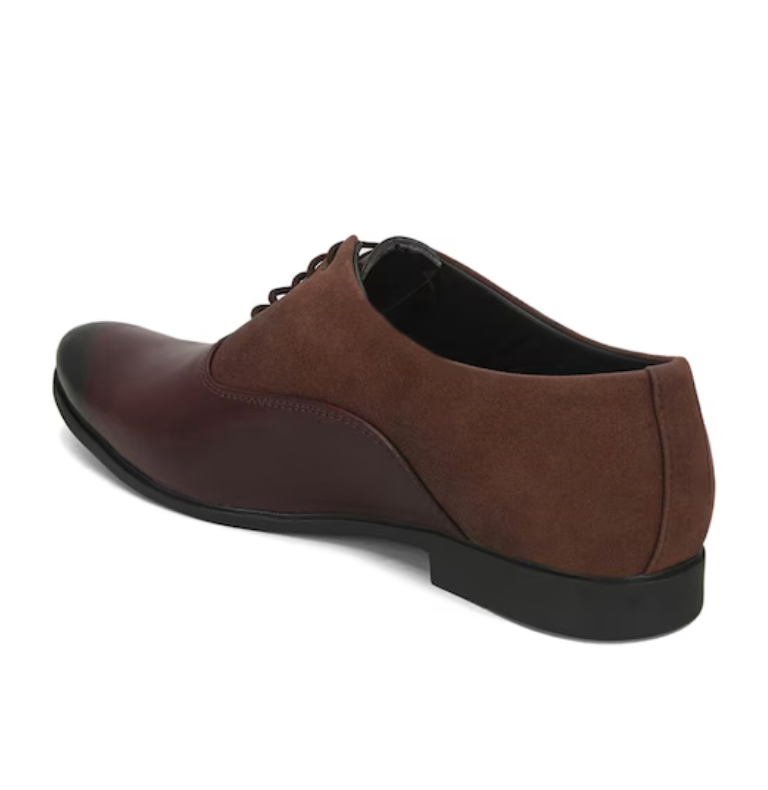 HERE&NOW Men Lace-Up Formal Oxfords - 6