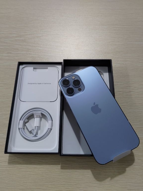 Limited stock iPhone 13 Pro Max (256 GB ) - Sierra Blue, Yas, Yas