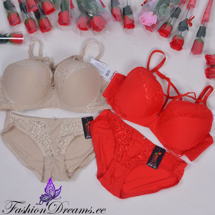 New Import Bra And Underwear Set Of 3 Combo