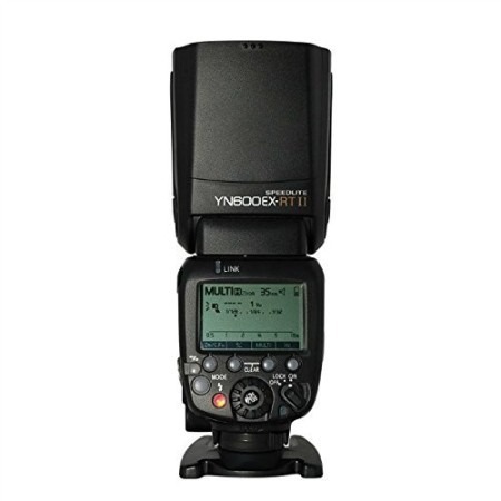 Yongnuo_ YN600EX-RT II Flash Speedlite Wireless with Optical Master and TTL HSS for Canon (Black)