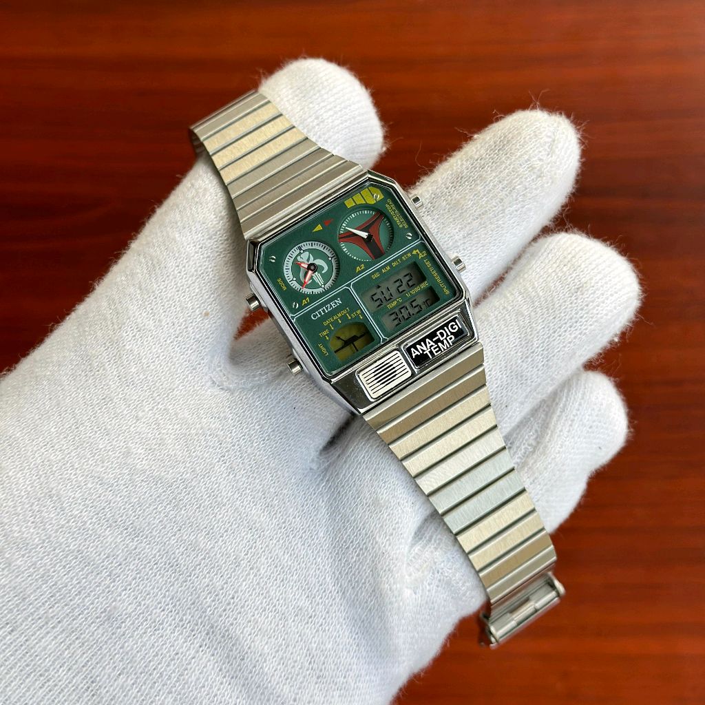 Citizen Ana-digi-temp Next To Origanal Watch With High Citizen Ana-digi-temp Next To Origanal Watch With High