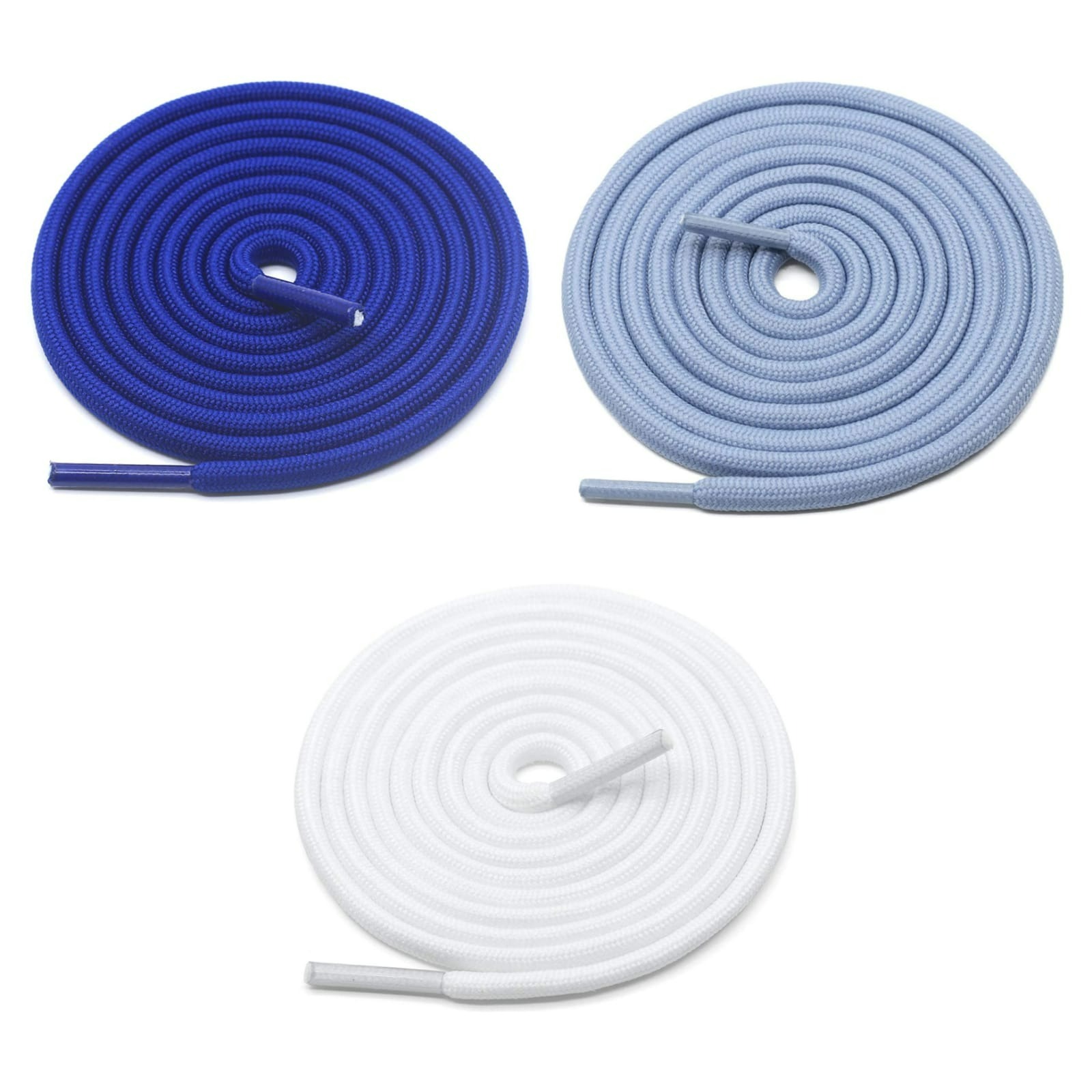 GRAH SANGRAH® 3 Pair (1 Pair Per Single Color) Unisex Shoes Laces For Sport, Running Casual Gym Shoelaces