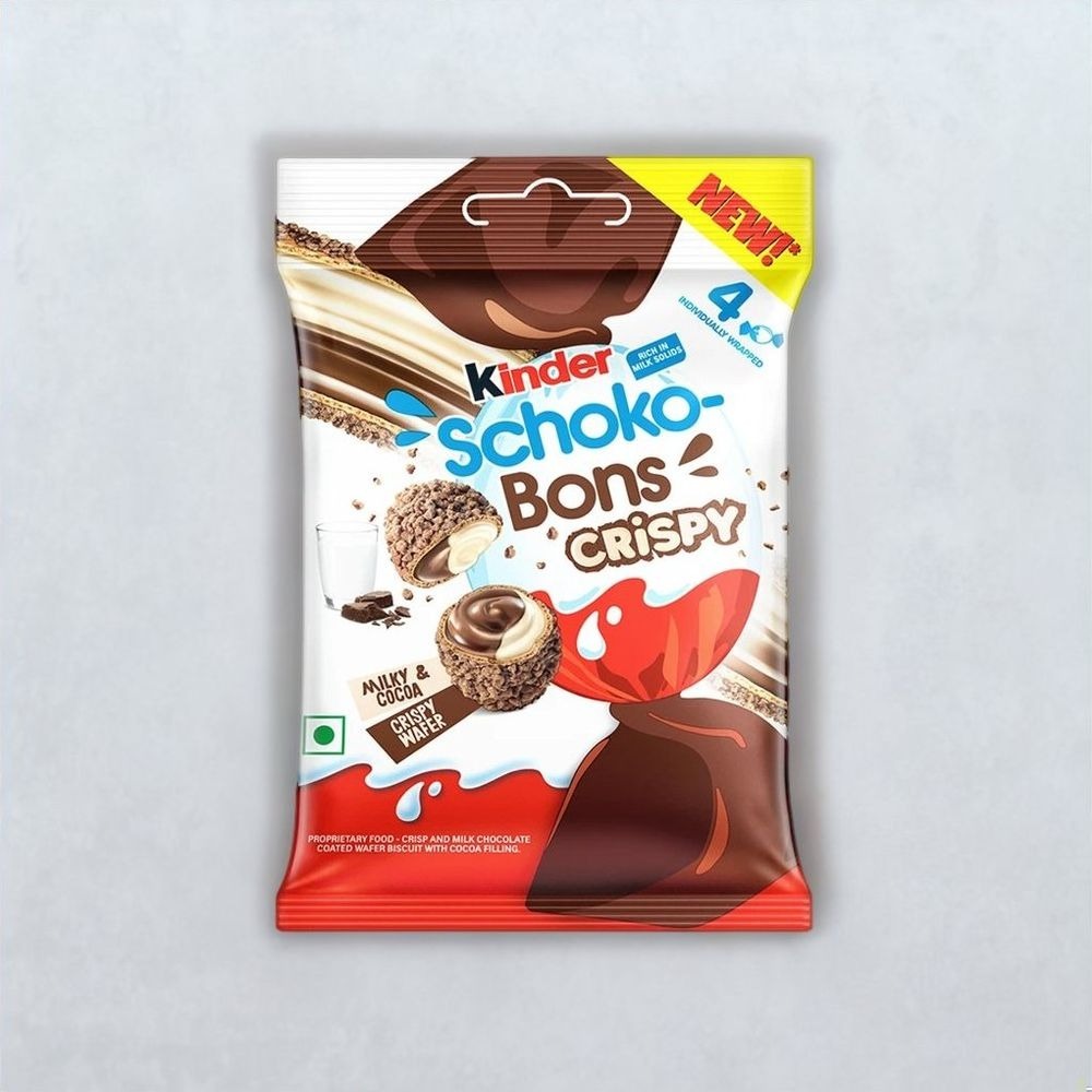 Schoko Bons Crispy Shaped Chocolates Small Pack