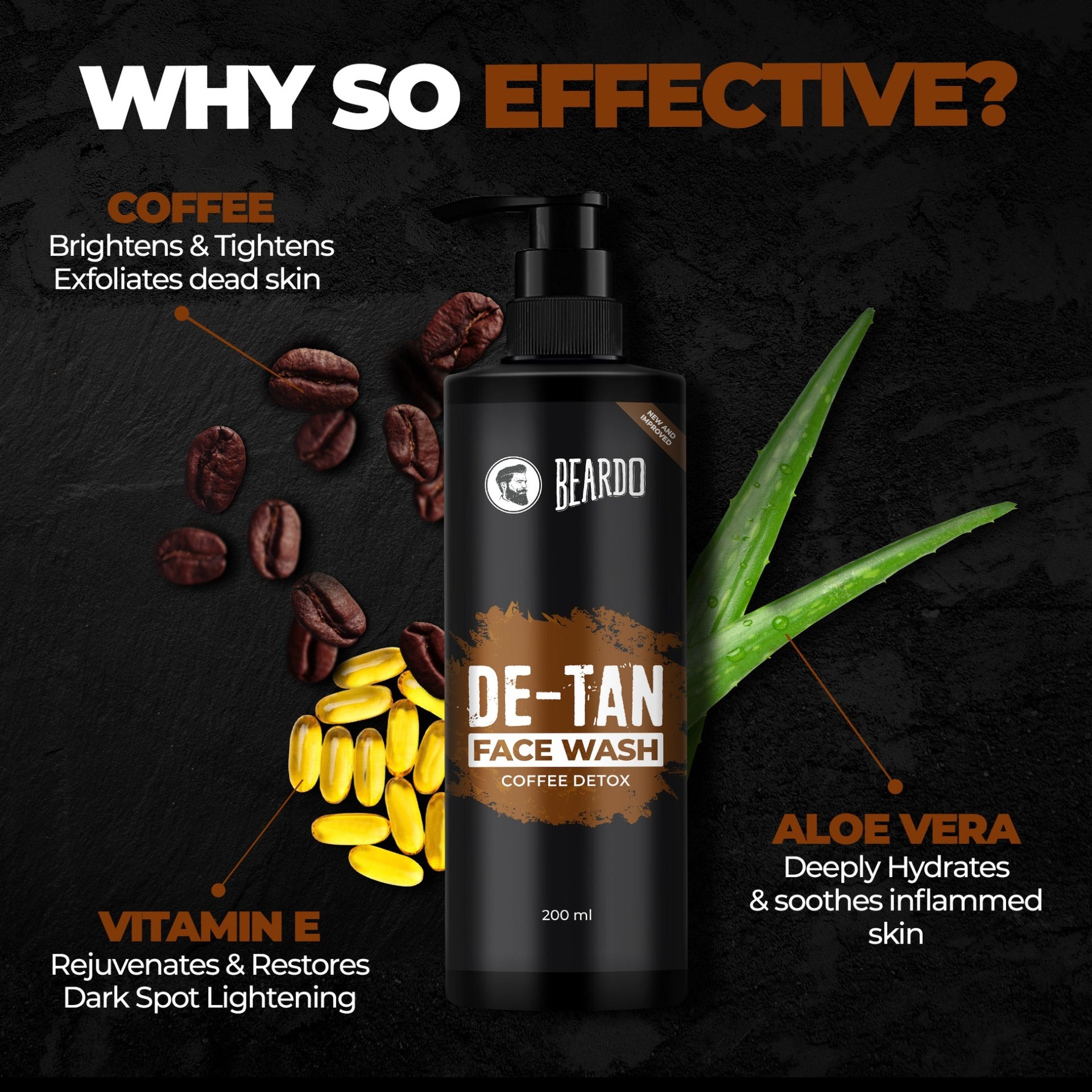 Beardo De-Tan Face Wash For Men