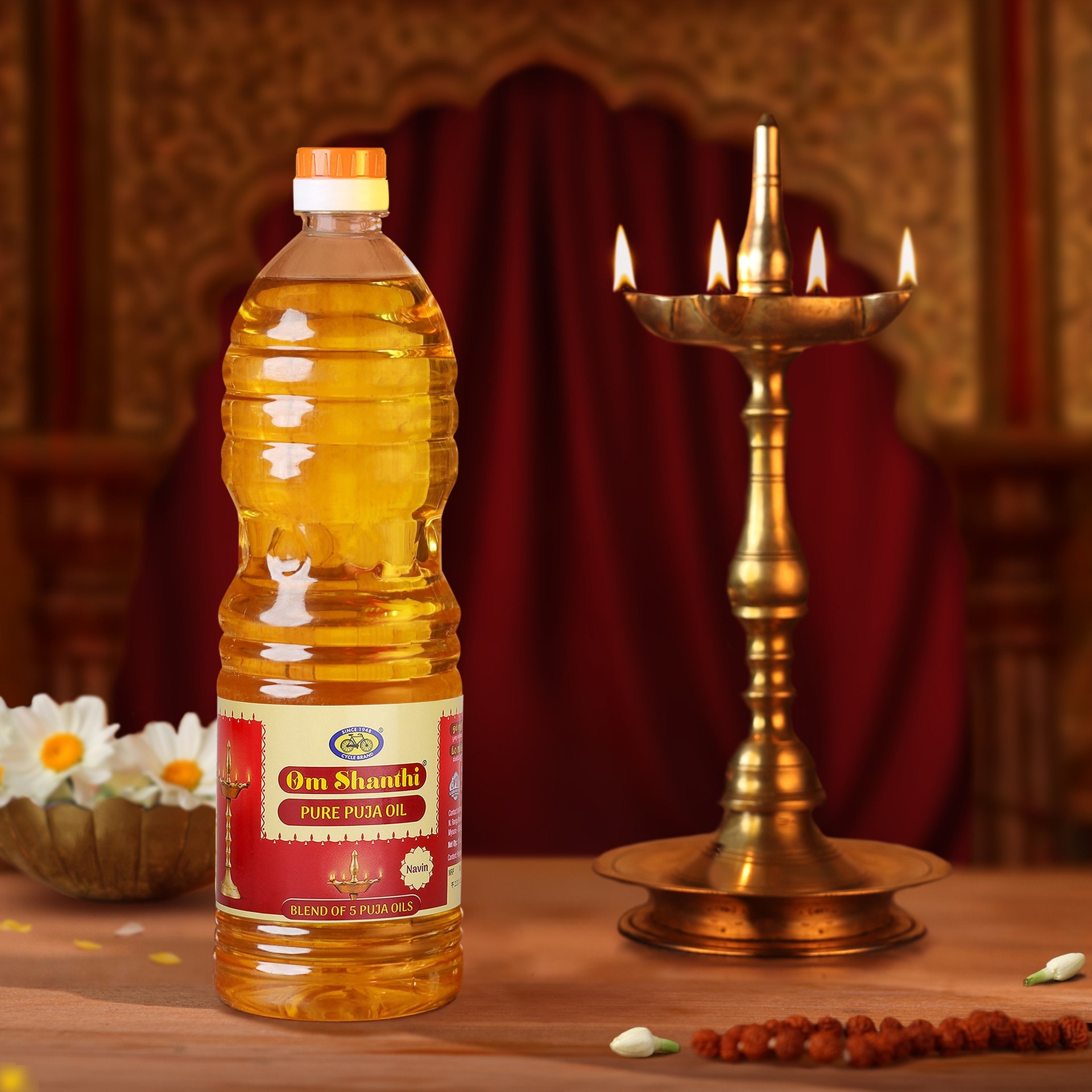 Om shanthi Pure Puja Oil