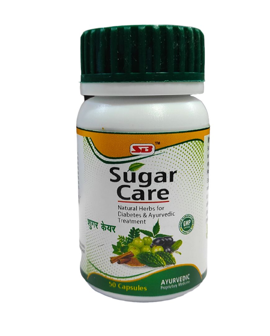 Suger Care Capsules For Diabetes Treatment - 50 Capsules