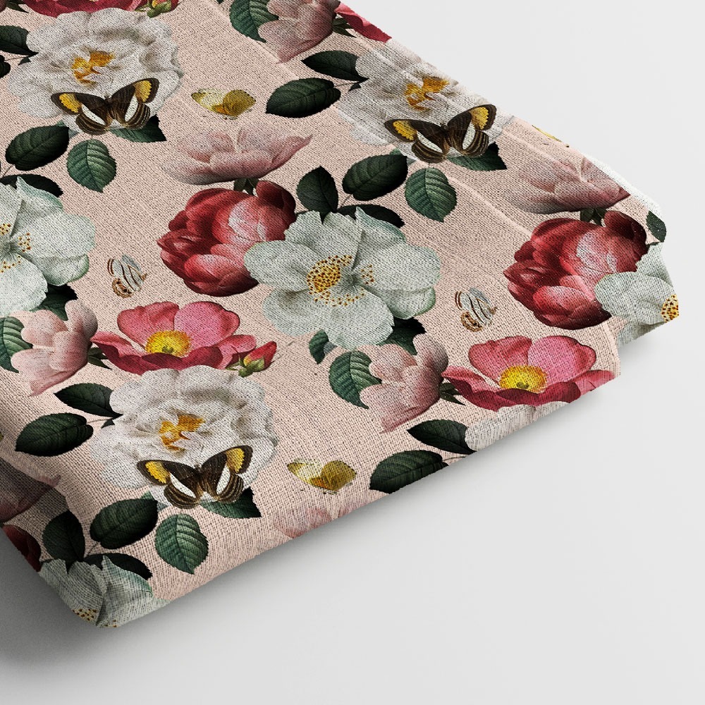 Georgette Digital Print Fabric  | 44 Width, Unstitched