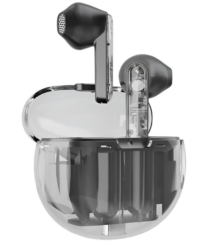 COREGENIX Butterfly Bluetooth True Wireless (TWS) In Ear 20 Hours Playback Low Latency IPX4(Splash & Sweat Proof) Black