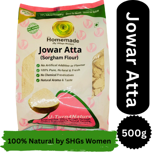 Jowar/Sorghum Atta Homemade 500g - 500g, 3 days after booking, as we prepare fresh after order