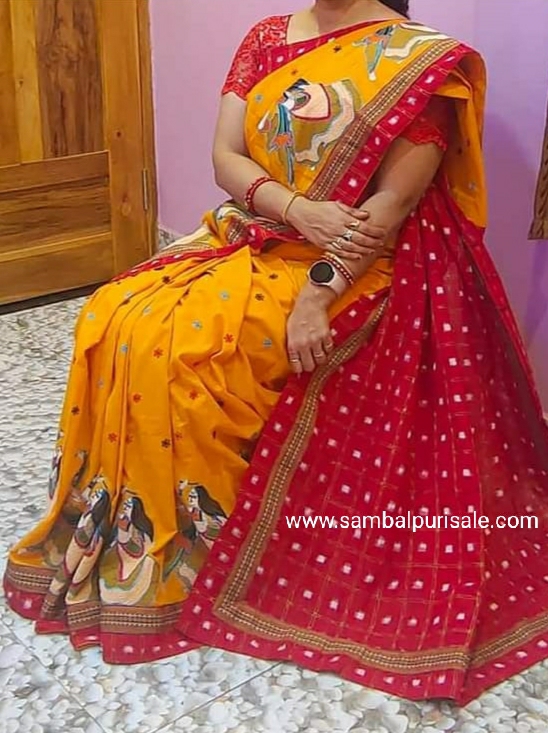 Sambalpuri Patch Work Sarees 