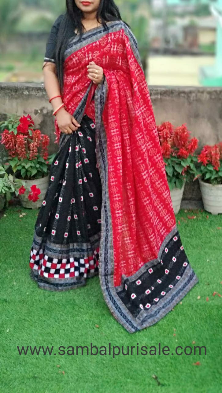 Sambalpuri Patch work Saree 