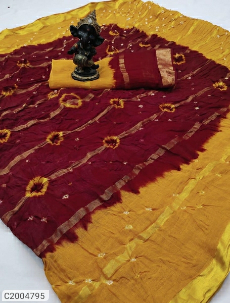 Bandini cotton Saree 