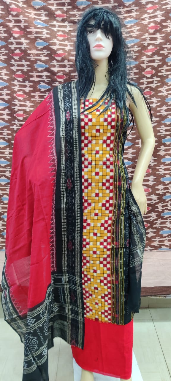 Sambalpuri Dress Materials/ Dress Kapada Sktjuly16