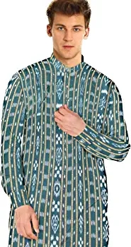 101487 Sambalpuri Cotton Kurta , Dhila With Stiching Size 32 Chest- 40 Chest - 36 Chest