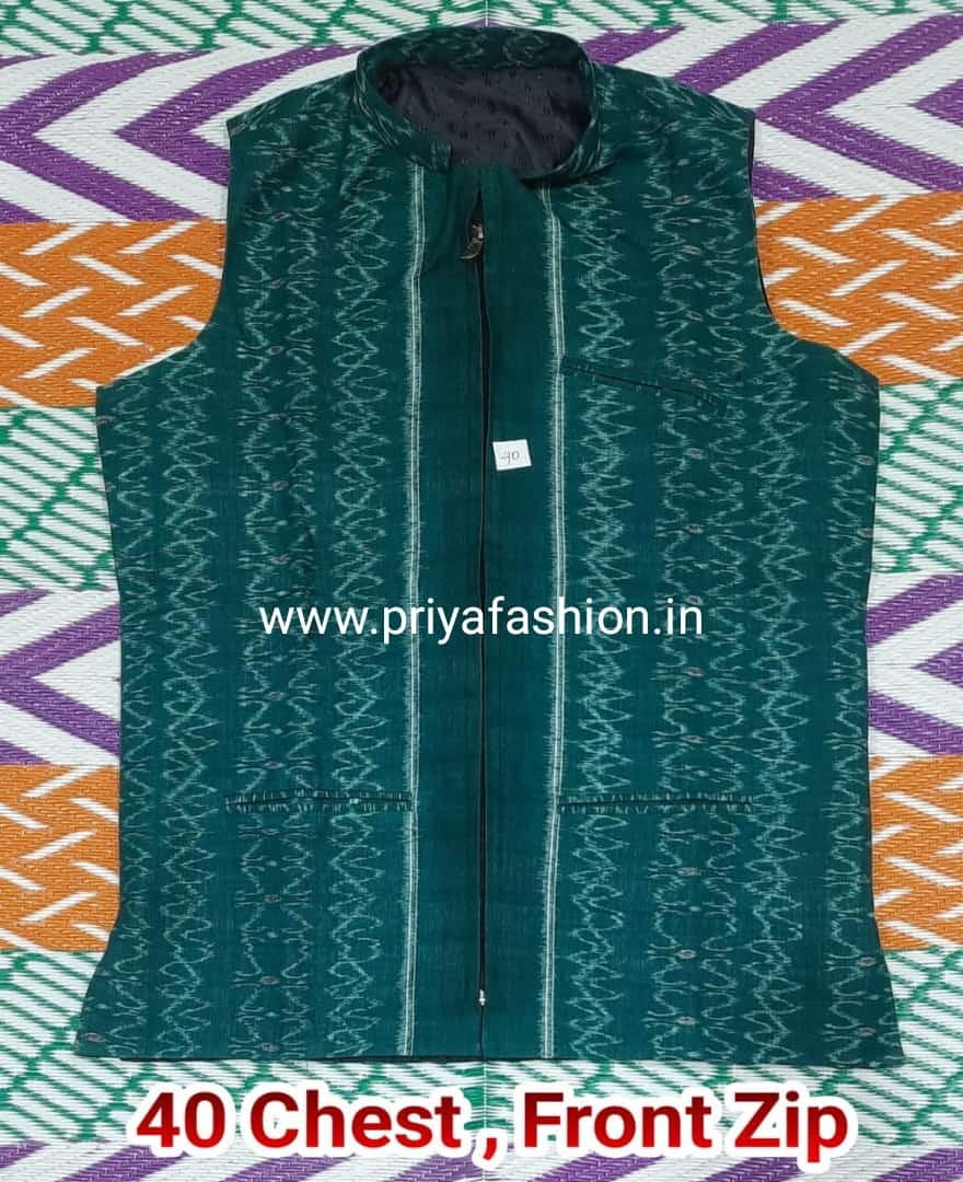 1008862  Sambalpuri Neheru Jaket - 38