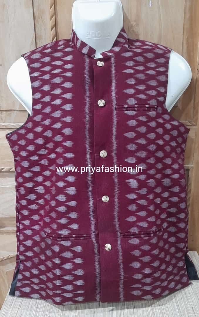 1008866  Sambalpuri Neheru Jaket - 42