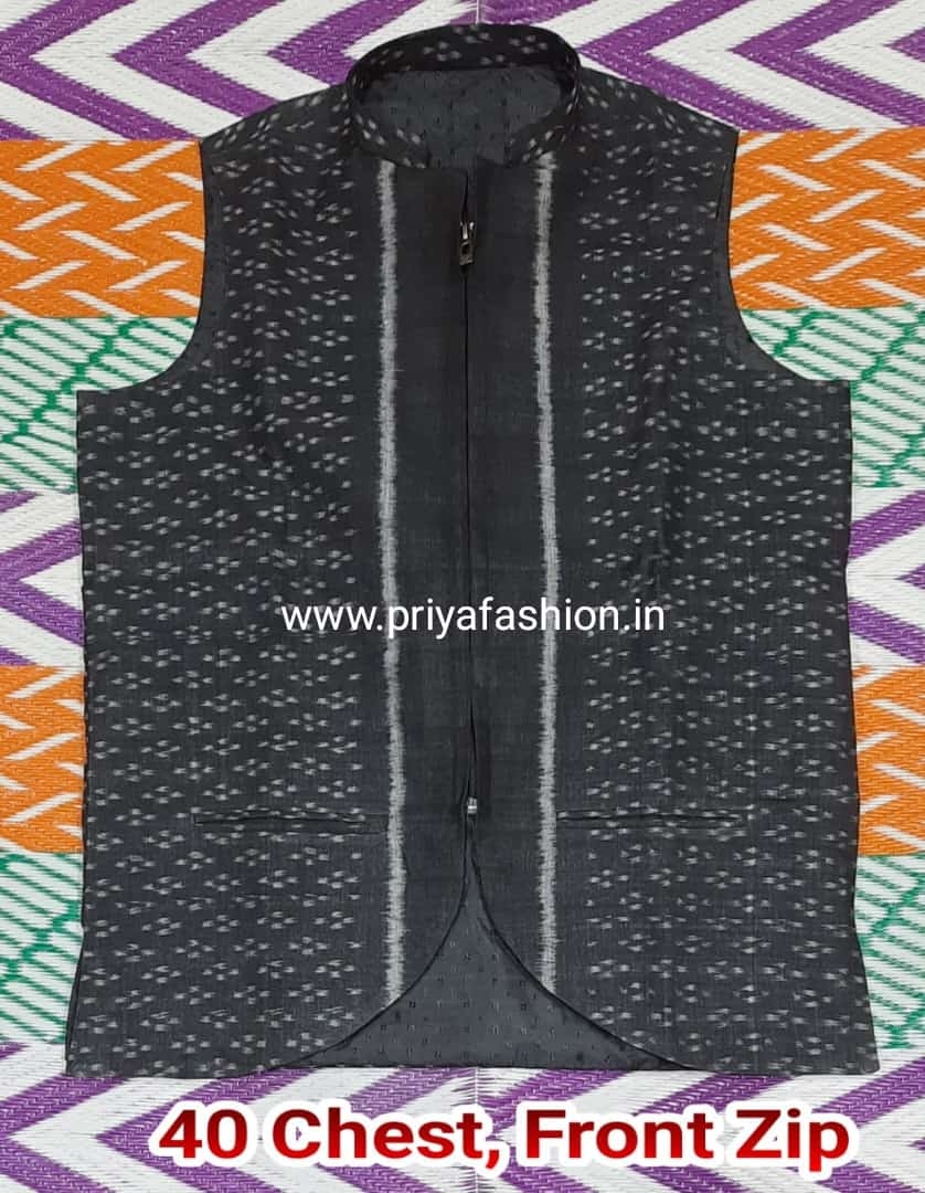 1008868  Sambalpuri Neheru Jaket - 38