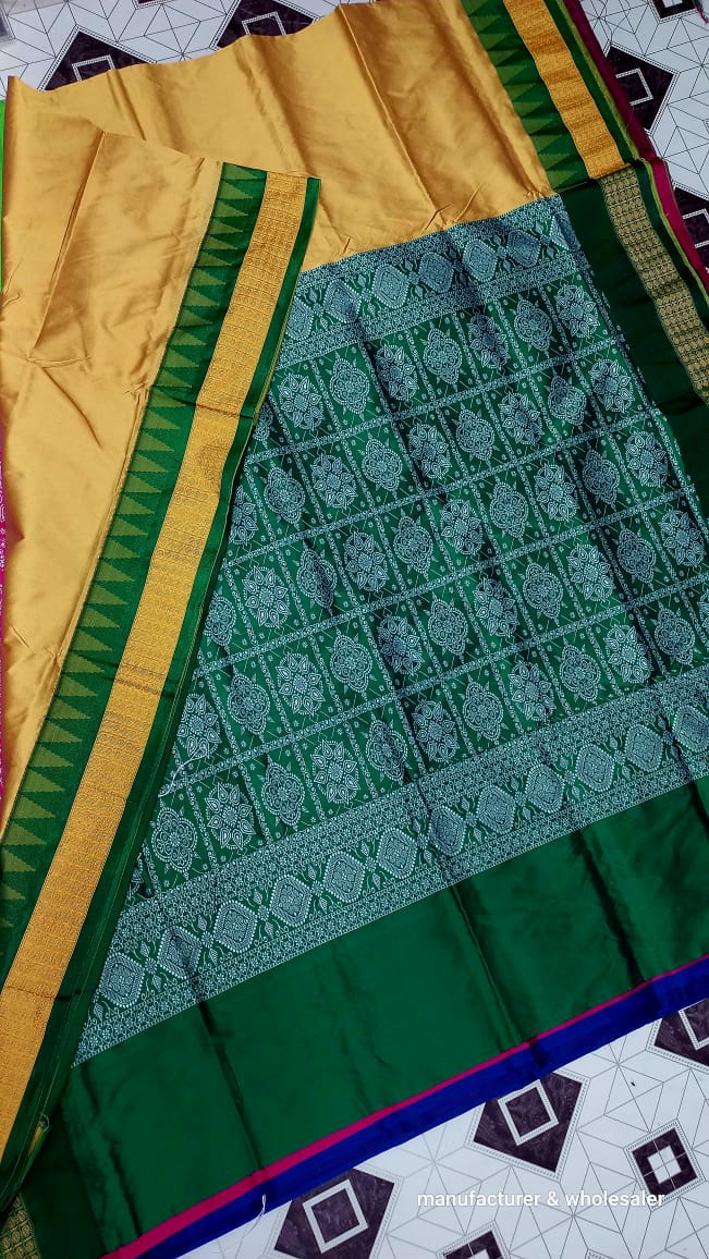 101122 Silk Pata Saree With Blouse 