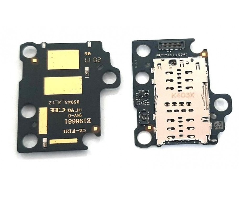For Samsung Galaxy Tab A7 10.4 2020 SM-T500 T505 Sim Card Reader SD Memory Slot Tray Holder Flex