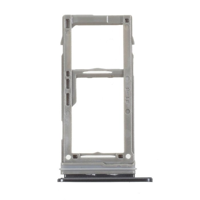 For Samsung S9 Plus Sim Card Tray Outer Slot Holder (Black)