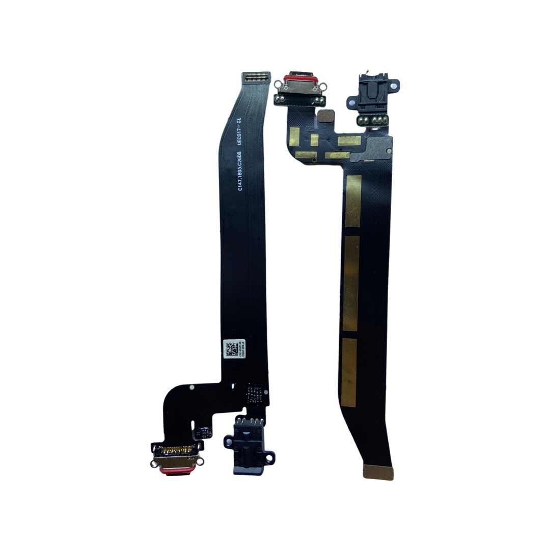 For OnePlus 5T Charging USB C Type Port With Audio Jack Flex Cable