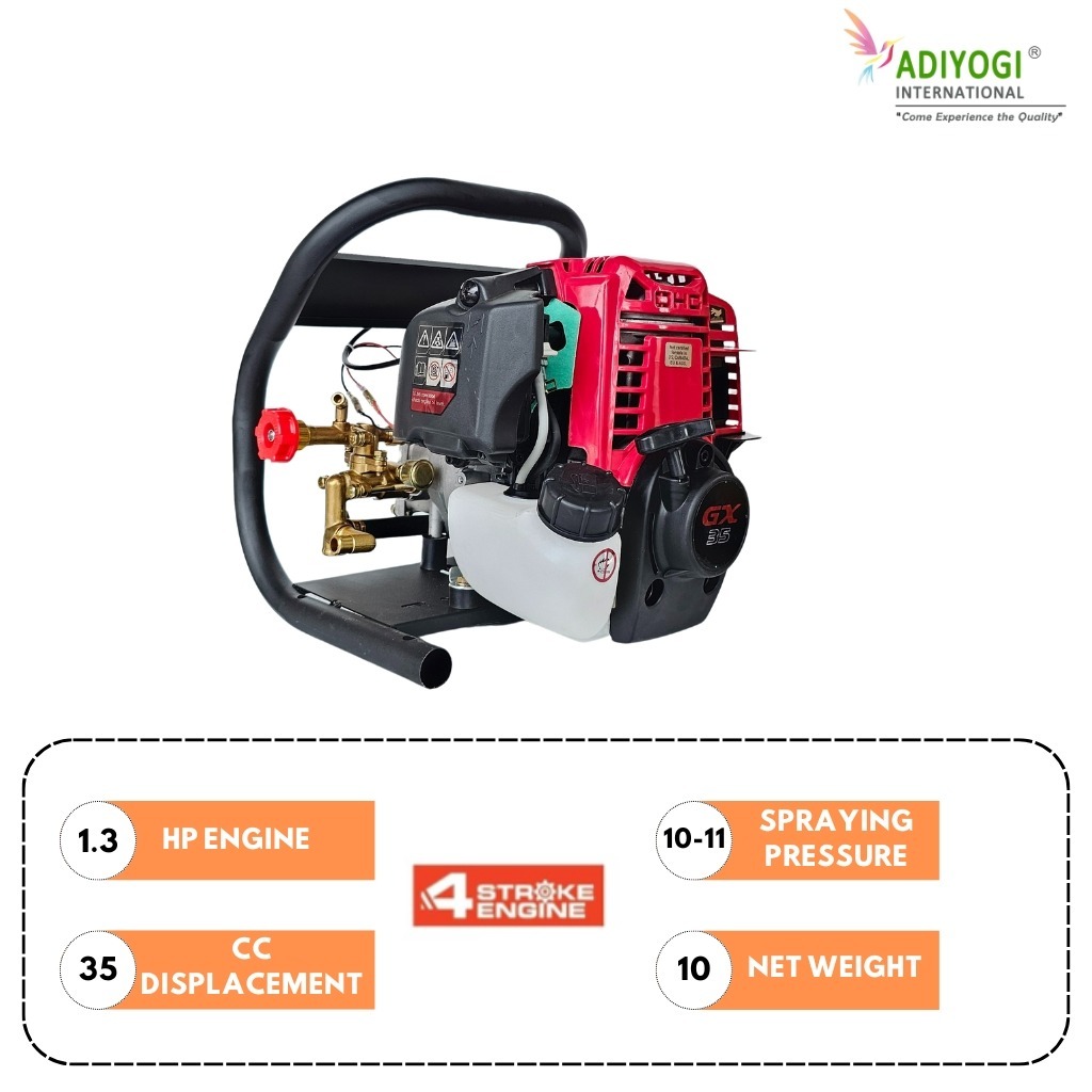 Bhoomi GX-35 4Stroke Petrol Portable Power Sprayer